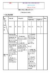 Đề thi giữa học kỳ 1 môn Khoa học tự nhiên lớp 9 năm học 2024 - 2025