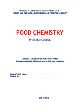 Food Chemistry Practicum Report | Hóa thực phẩm | Đại học Nông Lâm Thành phố Hồ Chí Minh