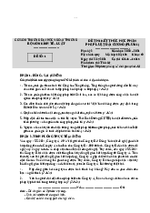 Đề thi Pháp luật đại cương | Pháp luật đại cương | Đại học Ngoại thương
