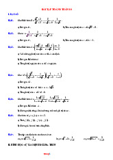 Bài Tập Toán 9 Tuần 10 Có Lời Giải Chi Tiết