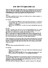 BÀI TẬP TỐ TỤNG DÂN SỰ