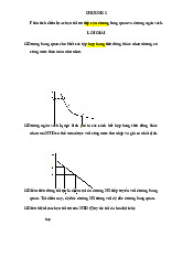 Đề cương: Phân tích điểm lựa chọn tối ưu (Chương 3) môn Kinh tế vi mô 1 | Học viện Tài chính