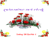 Giáo án điện tử Tiếng việt 1 bài 4 Chân trời sáng tạo: Học vần: ay, ây