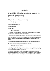Chủ đề 10: Hệ thống trực tuyến quản lý và phân bổ giảng đường - Phân tích thiết kế hệ thống | Đại học Sư Phạm Hà Nội