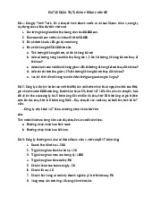 Bài tập quản trị tài chính doanh nghiệp | Học viện Nông nghiệp Việt Nam