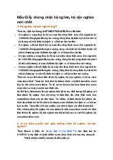 Mẫu Giấy chứng nhận hộ nghèo, hộ cận nghèo mới nhất