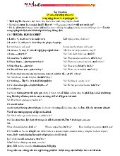 Câu hỏi đuôi - Tag Questions - Notes & Exercises for Coded Learning Môn Các vấn đề kinh tế đương đại | Trường Học Viện nông nghiệp Việt Nam