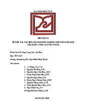 Tiểu luận Vai trò Nguyễn Ái Quốc trong thành lập Đảng Cộng Sản Việt Nam môn Lịch sử Đảng Cộng Sản Việt Nam | Trường Đại học Duy Tân