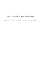 Đề cương môn maketing cơ bản - trường đại học kinh tế- tài chính Hồ chí minh