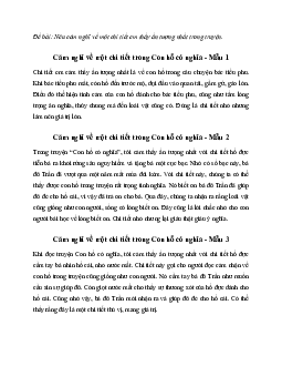 Nêu cảm nghĩ về một chi tiết em thấy ấn tượng nhất trong truyện Con hổ có nghĩa | Văn mẫu 7 Kết nối tri thức