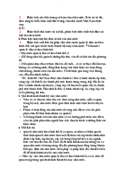 Câu hỏi tự luận học phần Lý luận chung