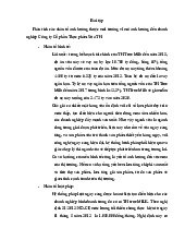 Bài tập Kinh tế Thương mại dịch vụ | Học viện Nông nghiệp Việt Nam