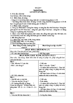 Giáo án buổi 2 Toán 2 sách Cánh diều (Cả năm) | Tuần 7