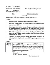 So sánh “Thẩm định”,“Thẩm tra” trong dự thảo VBQPPL?