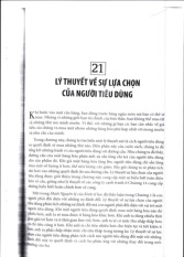Giáo trình chương 21: Lý thuyết về sự lựa chọn của người tiêu dùng