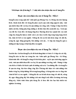 Văn mẫu lớp 6: Đoạn văn nêu cảm nhận của em về hang Én (10 mẫu) | Kết nối tri thức