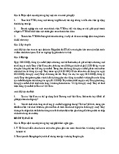 Đề thi môn Luật thương mại quốc tế | Trường Đại học Luật Hà Nội