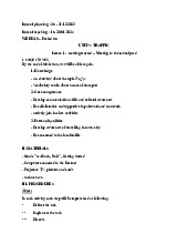 UNIT 7: TRAFFIC Lesson 1: Getting started – Meeting in the schoolyard  | Giáo án môn Tiếng Anh lớp 7