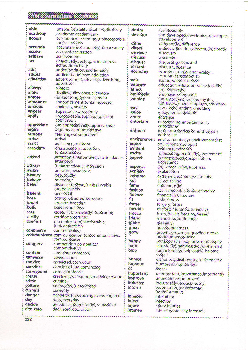 Word formation database