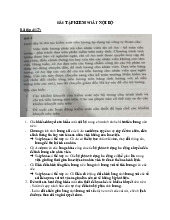 Đề cương môn Kiểm soát nội bộ - Trường Đại học lao động -  xã hội.