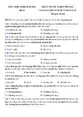 Đề thi thử tốt nghiệp THPT 2025 môn Giáo dục Kinh tế và Pháp luật bám sát đề minh họa - Đề 30