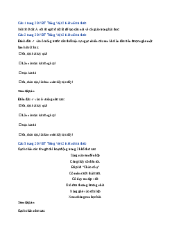 Giải VBT môn Tiếng việt 2 - Bài 9: Cô giáo lớp em | Kết nối tri thức