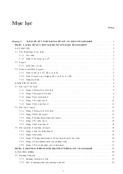 Trắc nghiệm VD – VDC mũ – logarit – Đặng Việt Đông