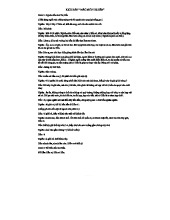 KỊCH-BẢN: MẮC MƯU THỊ HẾN - Phân Tích Và Diễn Xuất ủa Kịch