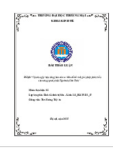 Vận Dụng Lý Luận Hàng Hóa C. Mác cho Hòa Phát | Bài thảo luận kinh tế chính trị