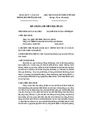 Đề cương chi tiết - Triết học Mác Lenin| Đại học Kinh Tế Quốc Dân