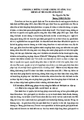 Lý thuyết chương 1: Những vấn đề chung về thi hành án dân sự - môn Luật hiến pháp