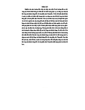 ĐÁNH GIÁ SỰ HÀI LÒNG CỦA KHÁCH HÀNG ĐỐI VỚI SỮA VINAMILK TẠI THỦ DẦU MỘT