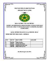 Chu trình luân chuyển chứng từ hoạt động bán hàng của Công ty cổ phần Sản xuất và Thương mại Dịch vụ Phú Nông | Báo cáo thực tập giáo trình 1