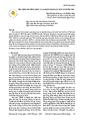 Ứng dụng mô hình Arch - Tài chính doanh nghiệp | Trường Đại học Tài chính - Kế toán