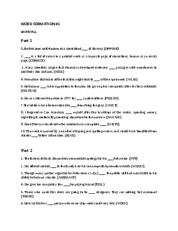 Top 180 câu bài tập WORD FORM khó, hay ôn thi học sinh giỏi