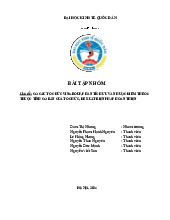 Phân Tích Cơ Cấu Tổ Chức Vingroup | Môn Quản lý học - Đại học Kinh Tế Quốc Dân