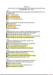 Đề cương ôn tập Chương 1,2 - Lịch sử đảng | Đại học Công nghệ Giao thông vận tải