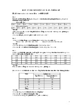 Bài tập  xác suất thống kê- Trường Đại học lao động - xã hội