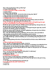 Đề ôn tập Kiểm Tra Giữa Kỳ | Kinh tế môi trường | Học viện Tài chính