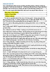 Bộ 30 câu hỏi ôn tập thi cuối kì chi tiết môn Lịch sử các lý thuyết kinh tế | Đại học kinh tế Quốc dân