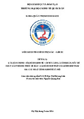 Bài Tập Về Lợi Ích Kinh Tế Và Bảo Vệ Quyền Lợi | Môn Kinh tế chính trị Mác-Lênin - Đại học Kinh Tế Quốc Dân