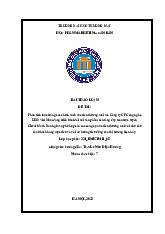Phân tích thực trạng các chính sách xúc tiến thương mại mà Công ty CP Công nghệ LKO Việt Nam đang triển khai đối với sản phẩm nền tảng dạy toán trực tuyến Clevai Math | Bài thảo luận marketing căn bản