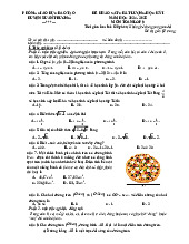 Đề học kỳ 1 Toán 9 năm 2024 – 2025 phòng GD&ĐT Xuân Trường – Nam Định