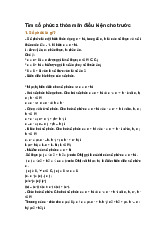 Tìm số phức z thỏa mãn điều kiện cho trước