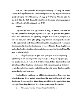 Đề cương ôn tập Giáo dục học đại cương