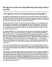 Bài nghị luận xã hội về sự cống hiến trong cuộc sống chọn lọc hay nhất | Ngữ văn 11