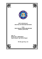 Phân Tích Tư Tưởng Hồ Chí Minh Về Độc Lập Dân Tộc | Bài thảo luận tư tưởng Hồ Chí Minh