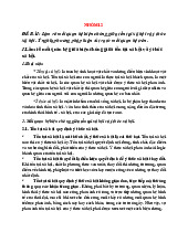 Mối quan hệ giữa Tồn tại và Ý thức xã hội | Môn Triết học Mác - Lênin - Đại học Văn hóa Hà Nội