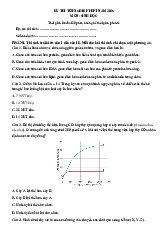 Đề thi thử tốt nghiệp THPT 2025 môn Sinh học bám sát đề minh họa - Đề 1