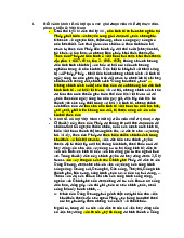 Khái quát kinh tế xã hội Việt Nam qua các giai đoạn của chế độ thực dân- phong kiến